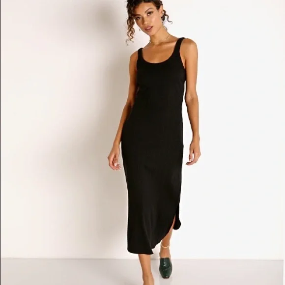 Vitamin A Organic Rib West Black Dress - XS/4 - Picture 6 of 6